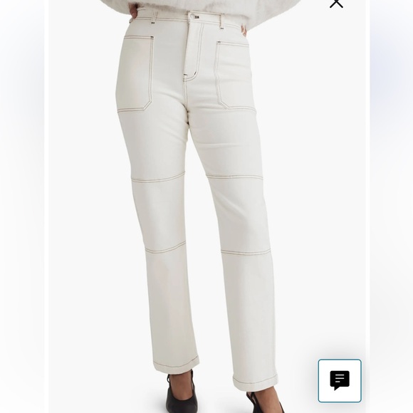 Madewell 90’s straight jeans NWT sz 32 PERFECT - Picture 8 of 9